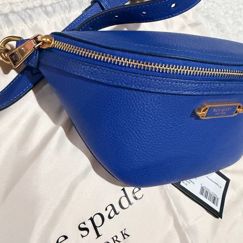Kate Spade Vibrant Blue Crossbody/Belt Bag - Picture 2 of 7